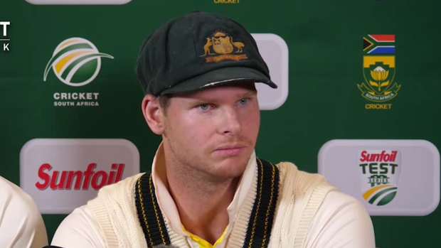Facing the music: Steve Smith admitted to a ball tampering ploy.