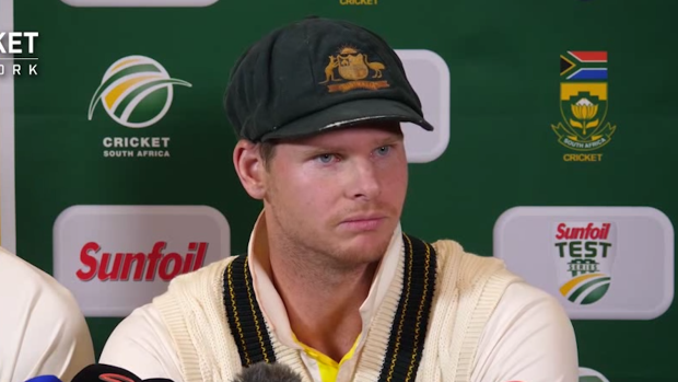 Facing the music: Steve Smith admitted to a ball tampering ploy.