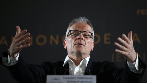 Cannes Film Festival chief Thierry Fremaux says gender parity is only a matter of time.