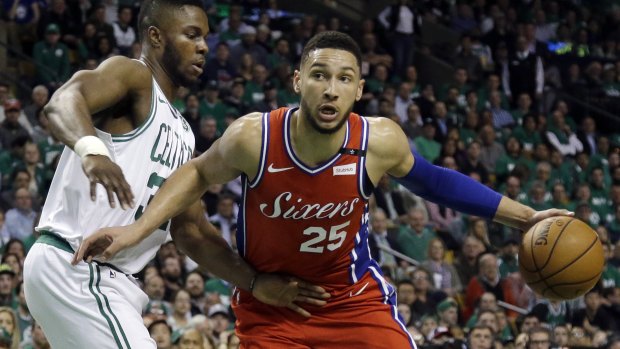 "It doesn't affect me at all": Ben Simmons.