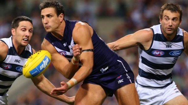 Matthew Pavlich must get through training on Thursday to play this weekend.