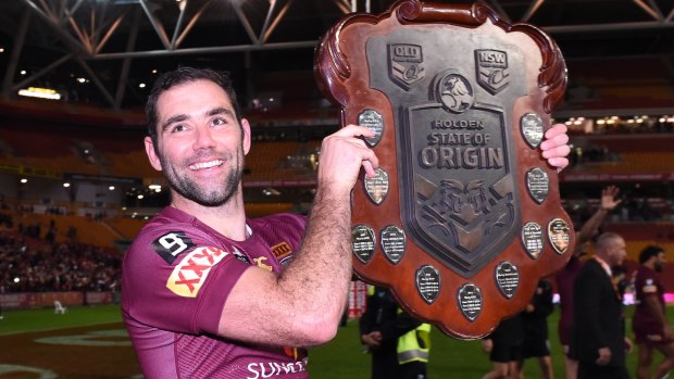 Immortal in waiting: Cameron Smith is set to be given a farewell from the Origin arena before Game III.