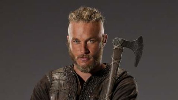 Travis Fimmel in the role that made him a star, as Ragnar Lothbrok on Vikings.