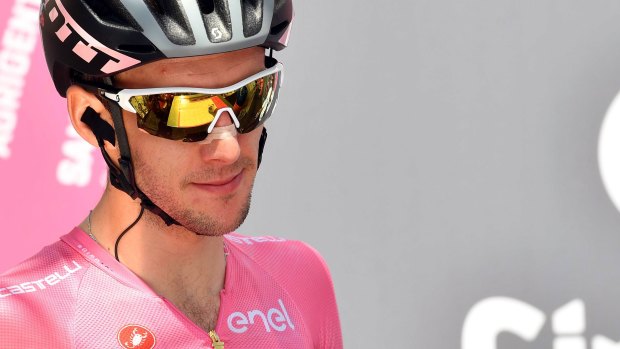 "I was extremely exhausted and I gave everything today": Simon Yates.