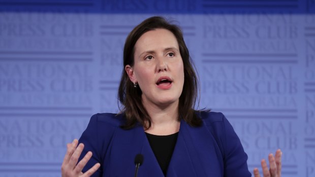 Financial Services Minister Kelly O'Dwyer.