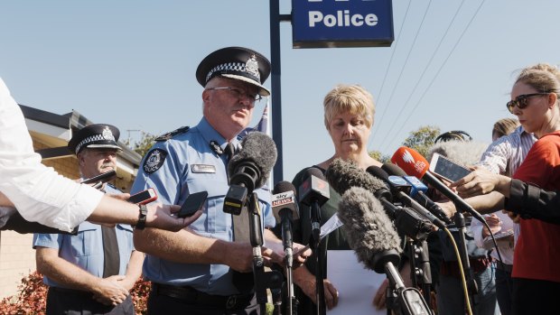 WA Police Commissioner Chris Dawson confirmed the guns belonged to Mr Miles.