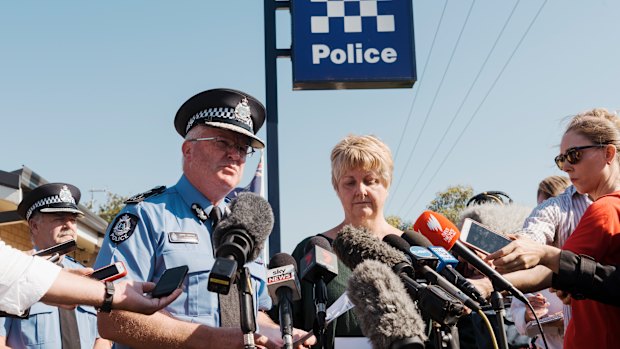 WA Police Commissioner Chris Dawson confirmed the guns belonged to Mr Miles.