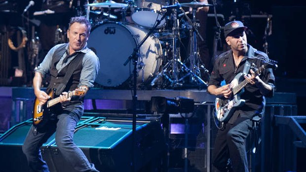 Bruce Springsteen, Tom Morello and the E Street Band had the Brisbane Entertainment Centre crowd eating out of their hands.