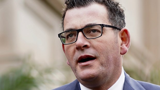 Premier Daniel Andrews and his labor government lead the Reachtel state pol by a narrow margin. 