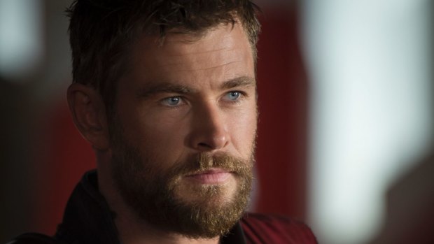 Chris Hemsworth as Thor.
