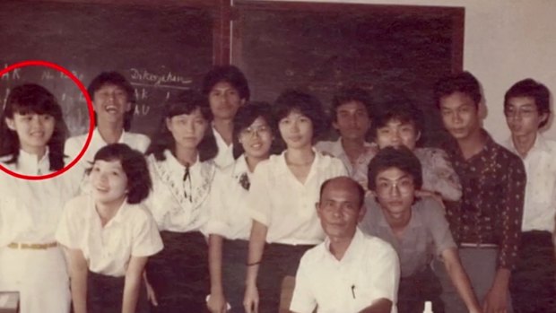 Professor Rose Amal when she was a high school student in Indonesia.