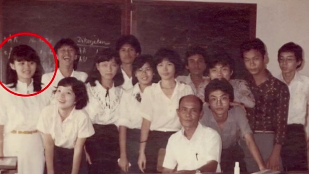 Professor Rose Amal when she was a high school student in Indonesia.