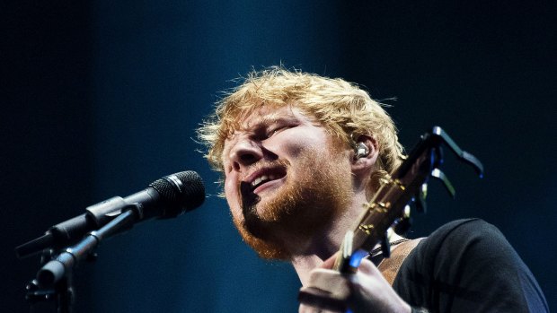 Ed Sheeran's fans were the second-most misbehaved stadium concertgoers over the past 12 months.