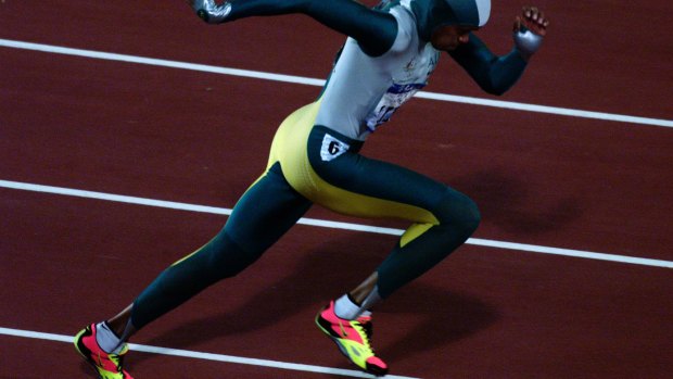 The perfect race: Cathy Freeman wins the Sydney Olympic 400m.