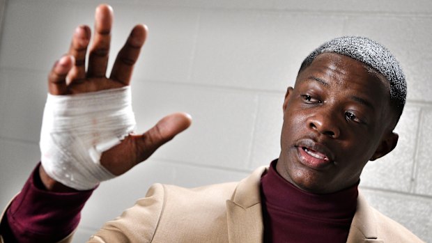 James Shaw Jnr's hand was injured when he disarmed the shooter on Sunday.