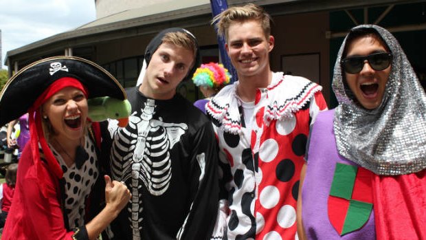 Children at the Royal Children's Hospital celebrated Halloween today.