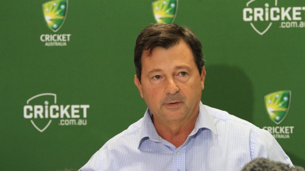 Staying put: Cricket Australia chairman David Peever has agreed to another term