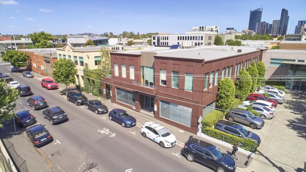 The two office buildings at 116-124 Balmain Street, Cremorne fetched $23 million.
