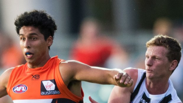 Nick Shipley is the first graduate from the Giants Academy from western Sydney