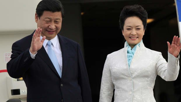 Making headlines: Chinese President Xi Jinping and First Lady Peng Liyuan.