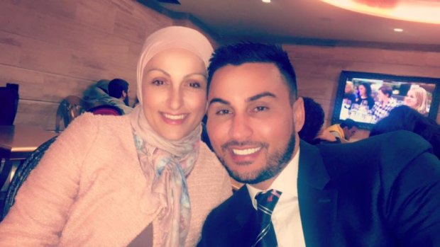 Zenah Osman pictured with her brother Salim Mehajer.