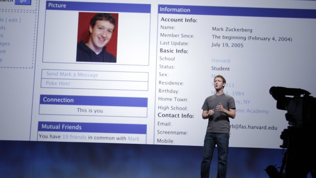 Facebook CEO Mark Zuckerberg talks about the site's history in San Francisco in 2011.