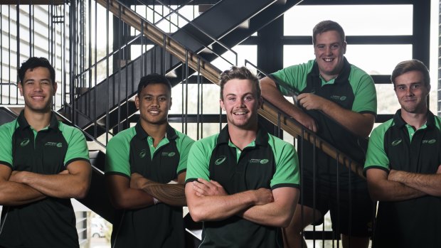 Canberra players Isaiah Latu, Len Ikitau, Ryan Lonergan, Tom Ross and Mack Hansen will be playing in the Australian under-20s team at the junior World Cup.