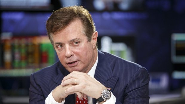 Paul Manafort, while campaign manager for Donald Trump