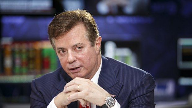 Paul Manafort, while campaign manager for Donald Trump