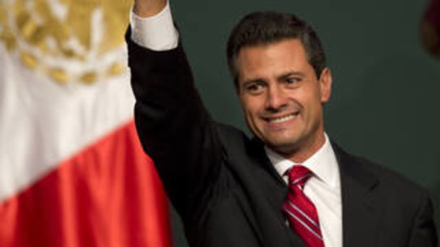 Mexican President Enrique Pena Nieto. 