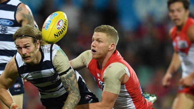Dan Hannebery is set to miss three weeks with a calf injury.