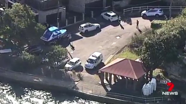 The body of a man has been pulled from the water at Hunters Hill