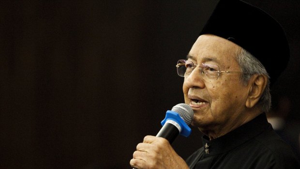 Malaysian Prime Minister Mahathir Mohamad, 92, after his stunning victory on May 9.