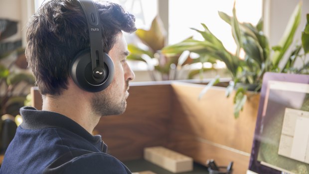 The Nuraphones look like regular headphones on the surface, but they hide a secret.