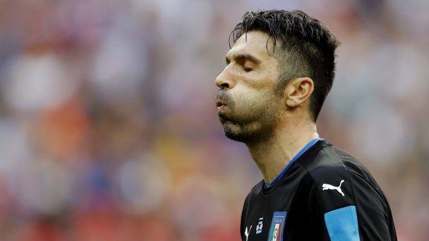 Italy goalkeeper Gianluigi Buffon will not be at the Melbourne Victory game at the weekend.