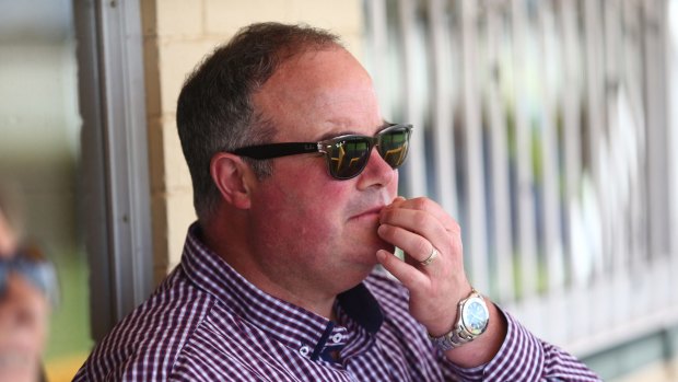 Above expectations: Brad Widdup has had a good first year as a trainer at Hawkesbury.