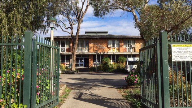 Gone bush: Walgett Public Primary School in western NSW.