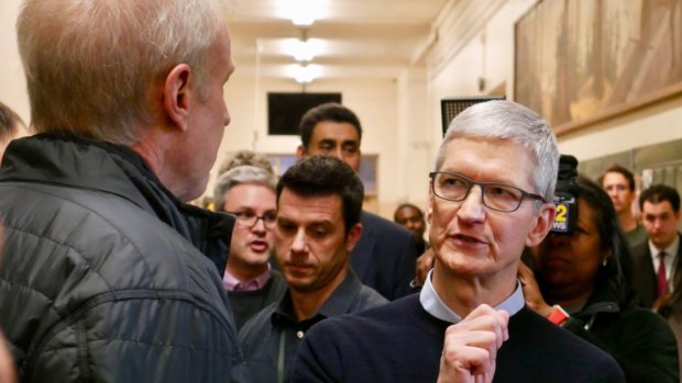 Tim Cook thinks Apple, and its iPad, has an important place in the classroom.