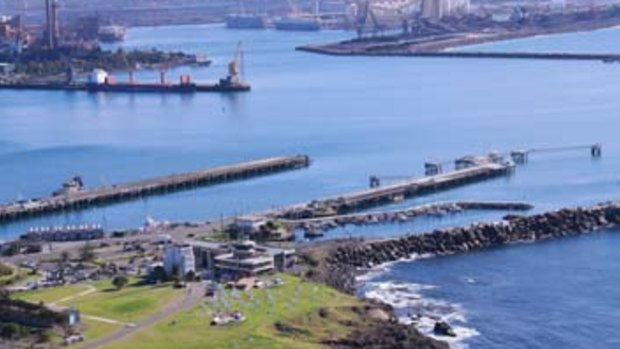 The floating regasification terminal will be built in Port Kembla Harbour.