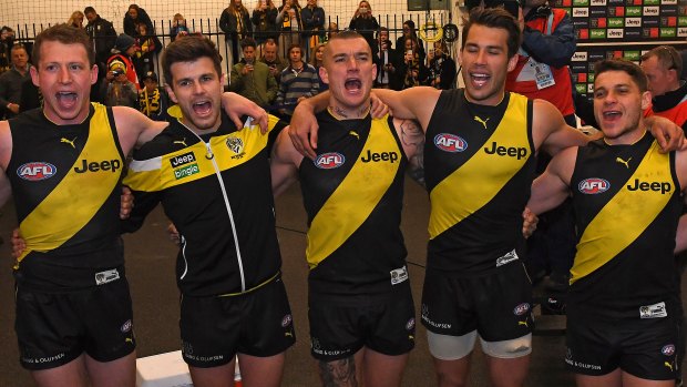 Cotchin, Martin and Rance will not be held back from battle. 