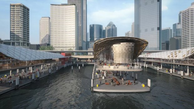 Concept designs for Circular Quay released in 2015. 