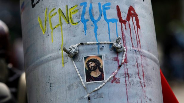 According to Human Rights Watch, some of the more than 5000 people detained were beaten, sexually assaulted or given electrical shocks in what the New York-based rights group described last year as a level of repression "unseen in Venezuela in recent memory".