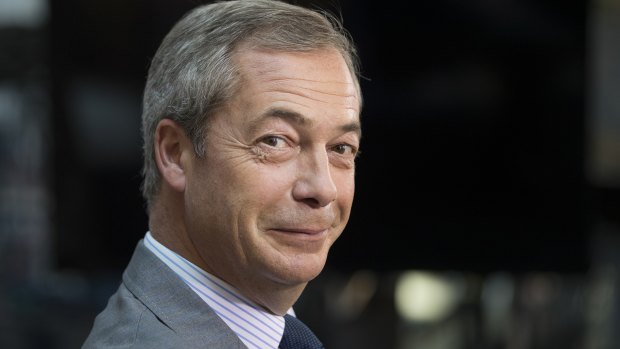 Nigel Farage, former leader of the UK Independence Party,