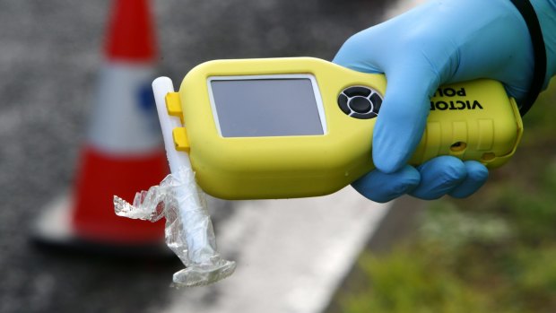 A breathalyser.