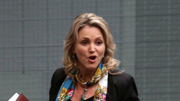 Labor MP Melissa Clarke is sent out of Question Time on Thursday.