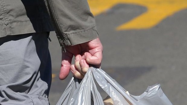 Plastic bags are on the way out. 