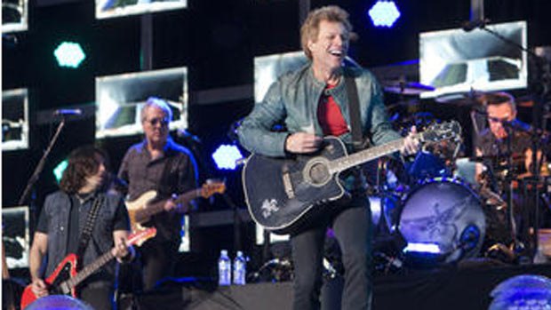 Bon Jovi on their <i>Because We Can</i> tour.