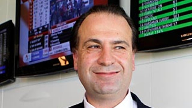 In a good position: Racing NSW chief executive Peter V'landys will not put up race fields fees, which could lead to bookmakers promoting Sydney racing over Victoria.