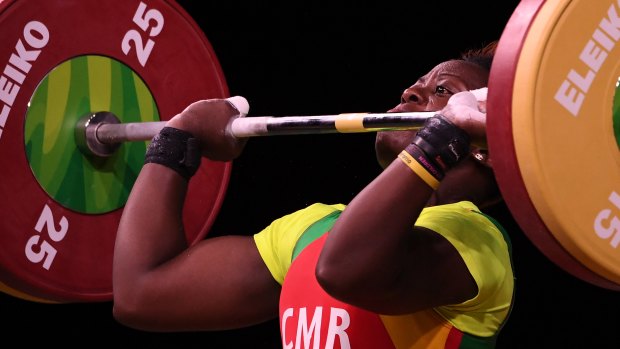Arcangeline Fouodji Sonkbou, of Cameroon, was one of several athletes initially reported missing.