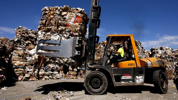 The government will seek to procure more recycled materials to resolve a nationwide crisis. 